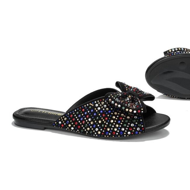 Stone Bow Slipper - Image 4