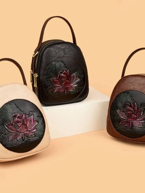 Embossed fashion shoulder bag