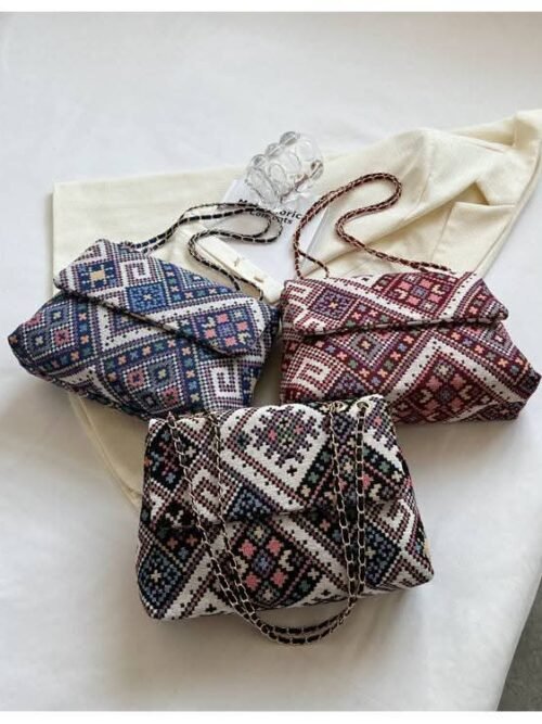 Textured large capacity bag