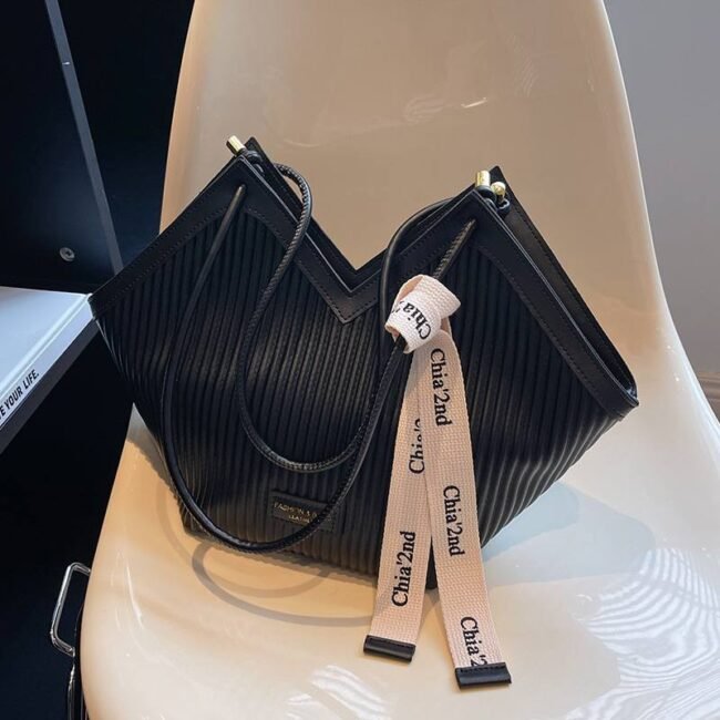 Contrast Bind Bag - Image 5
